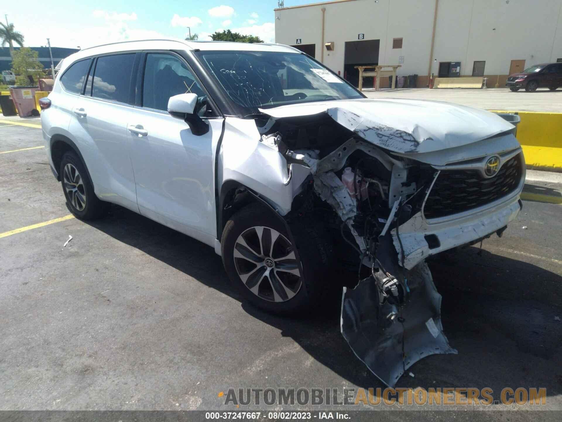 5TDGZRAH2NS093122 TOYOTA HIGHLANDER 2022