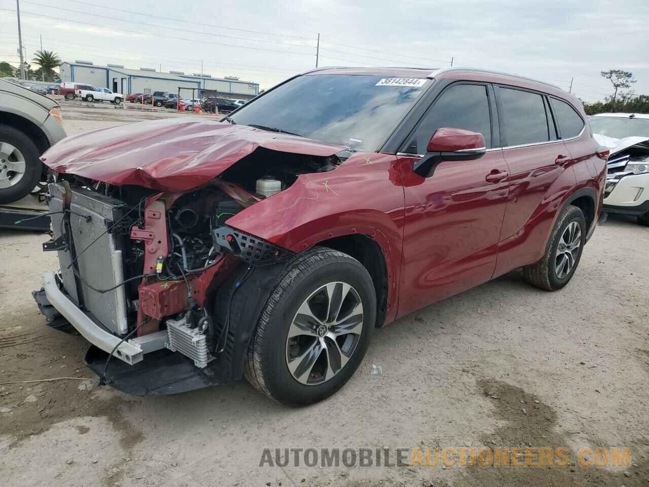 5TDGZRAH2NS130685 TOYOTA HIGHLANDER 2022