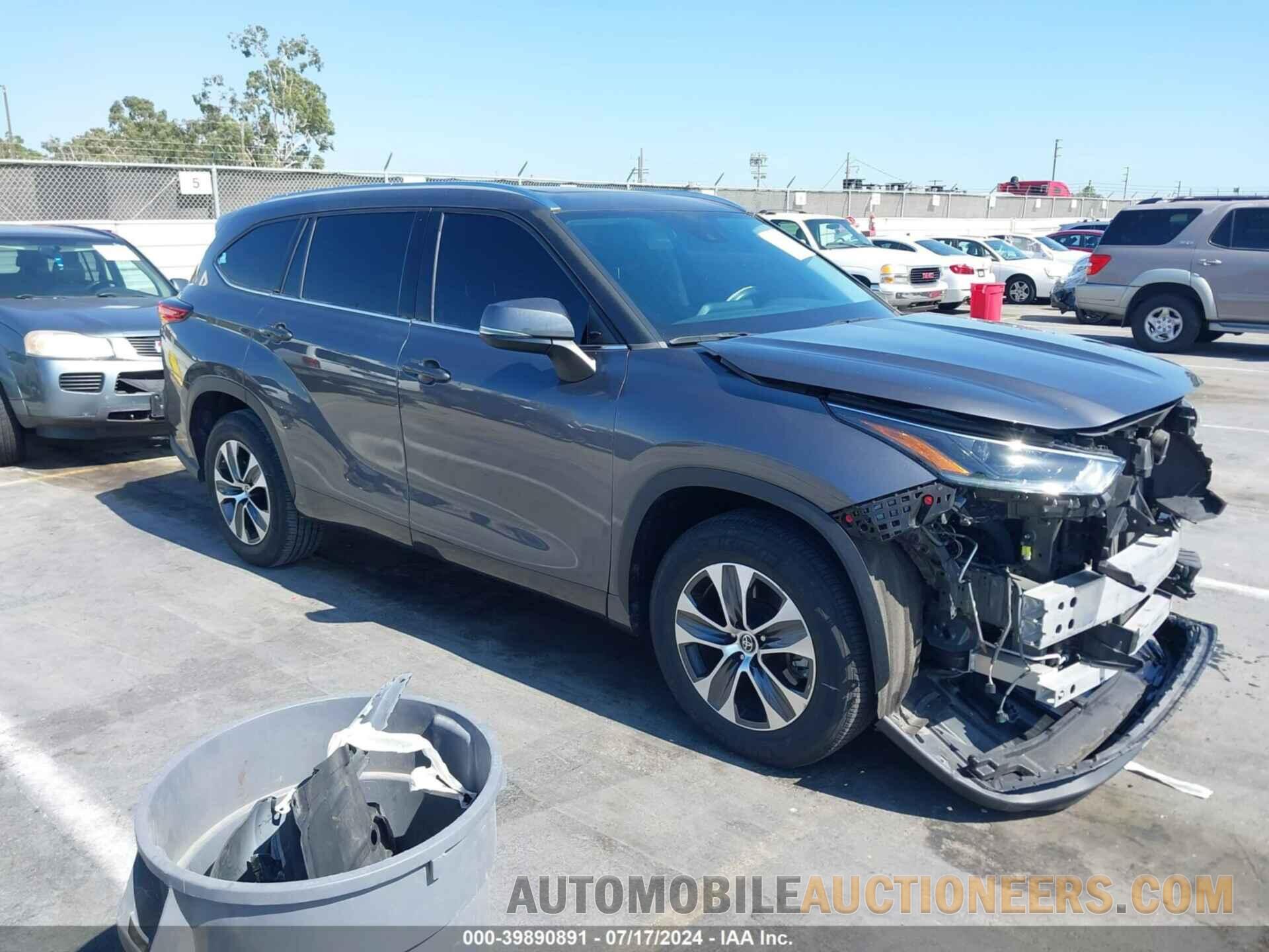 5TDGZRAH3MS068180 TOYOTA HIGHLANDER 2021