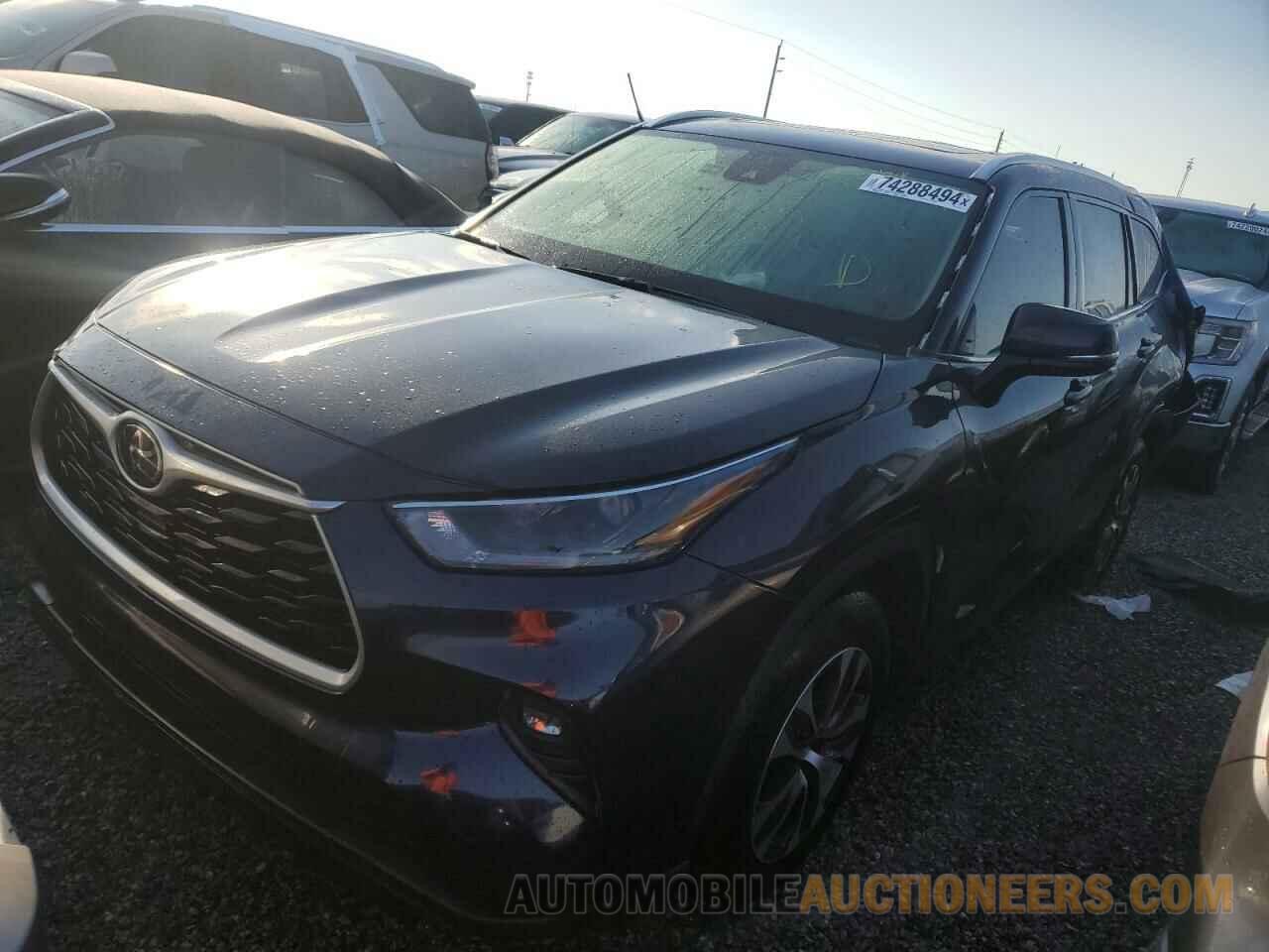 5TDGZRAH3MS517857 TOYOTA HIGHLANDER 2021