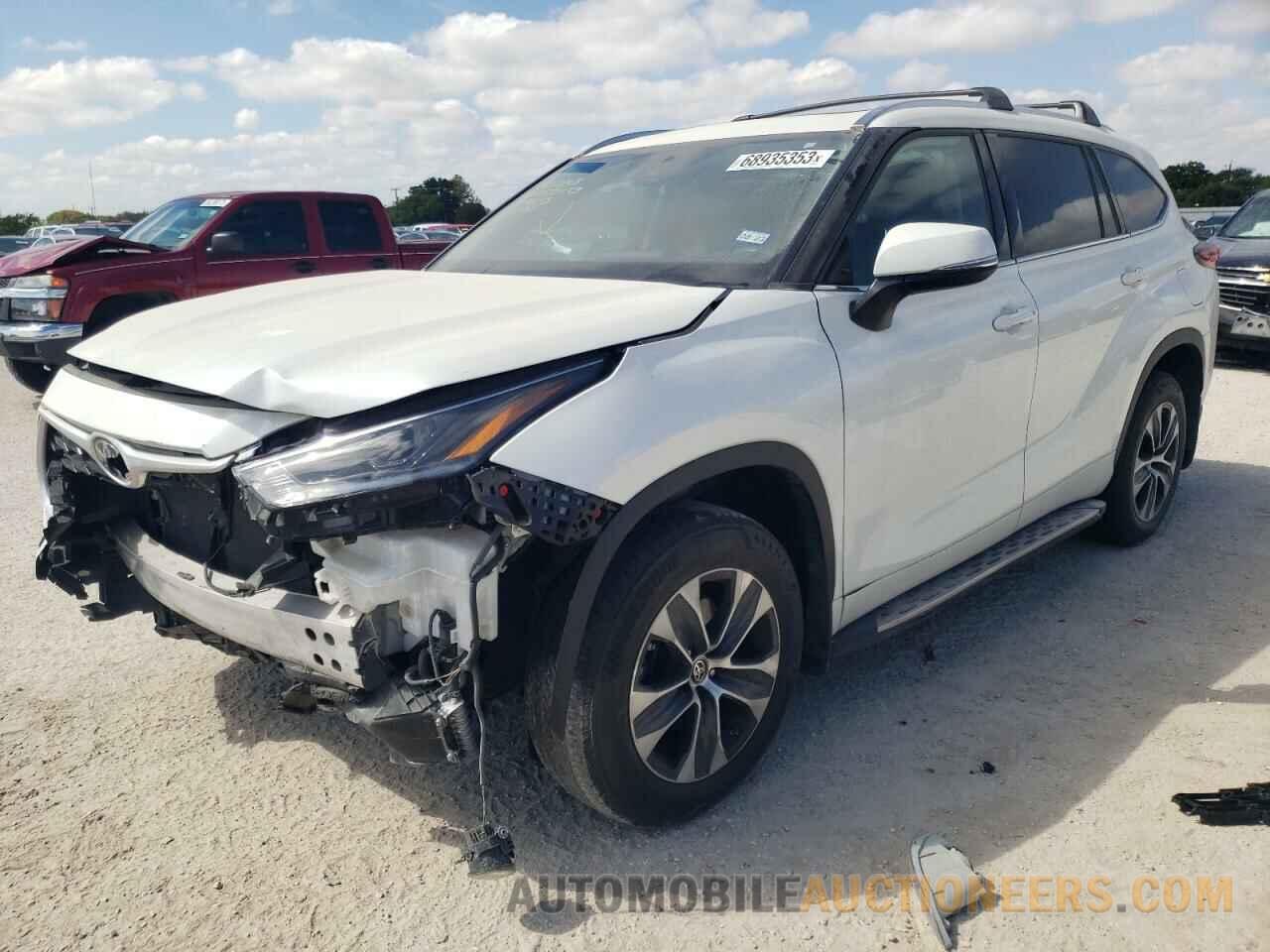 5TDGZRAH3MS534013 TOYOTA HIGHLANDER 2021