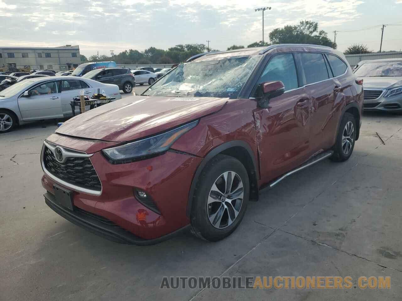 5TDGZRAH3NS551489 TOYOTA HIGHLANDER 2022