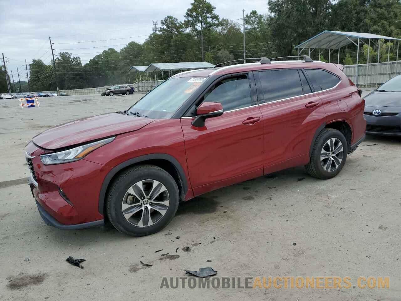 5TDGZRAH4LS001750 TOYOTA HIGHLANDER 2020