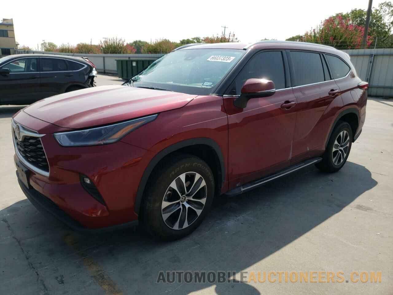 5TDGZRAH4MS034734 TOYOTA HIGHLANDER 2021