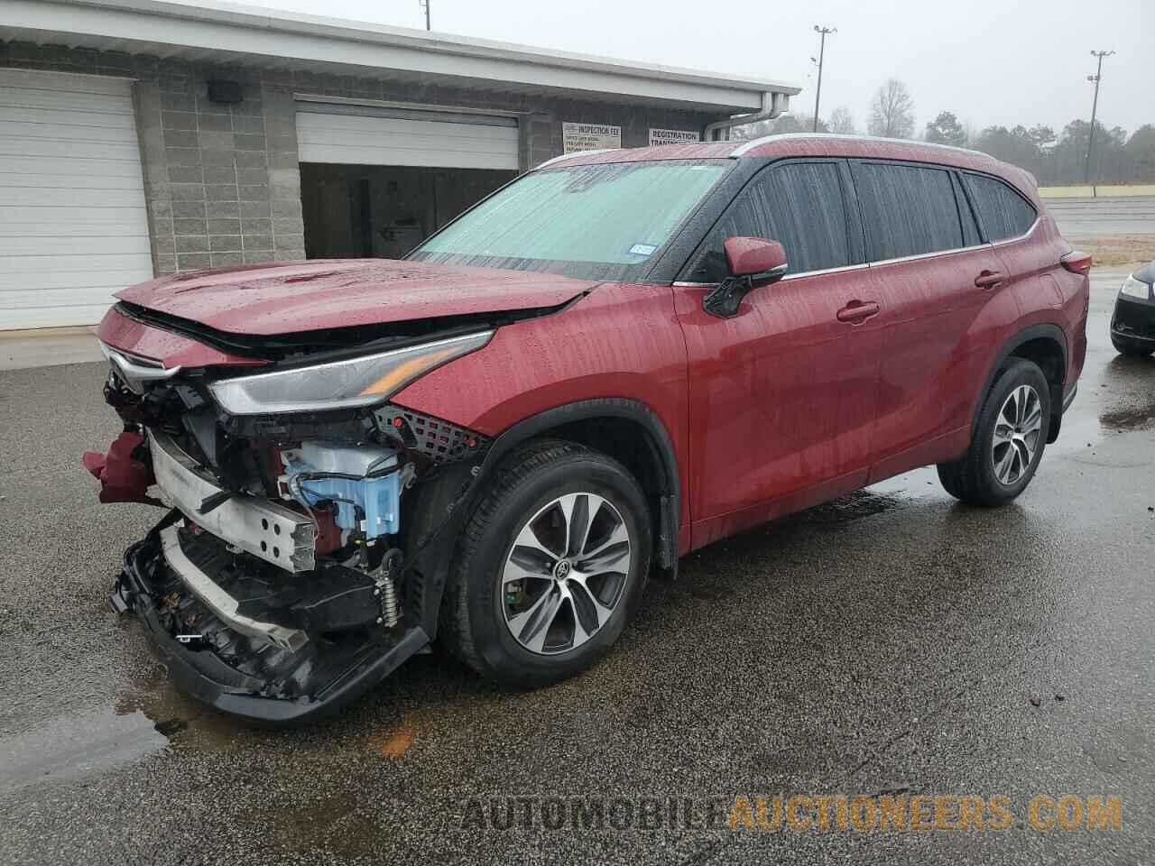 5TDGZRAH4MS080970 TOYOTA HIGHLANDER 2021