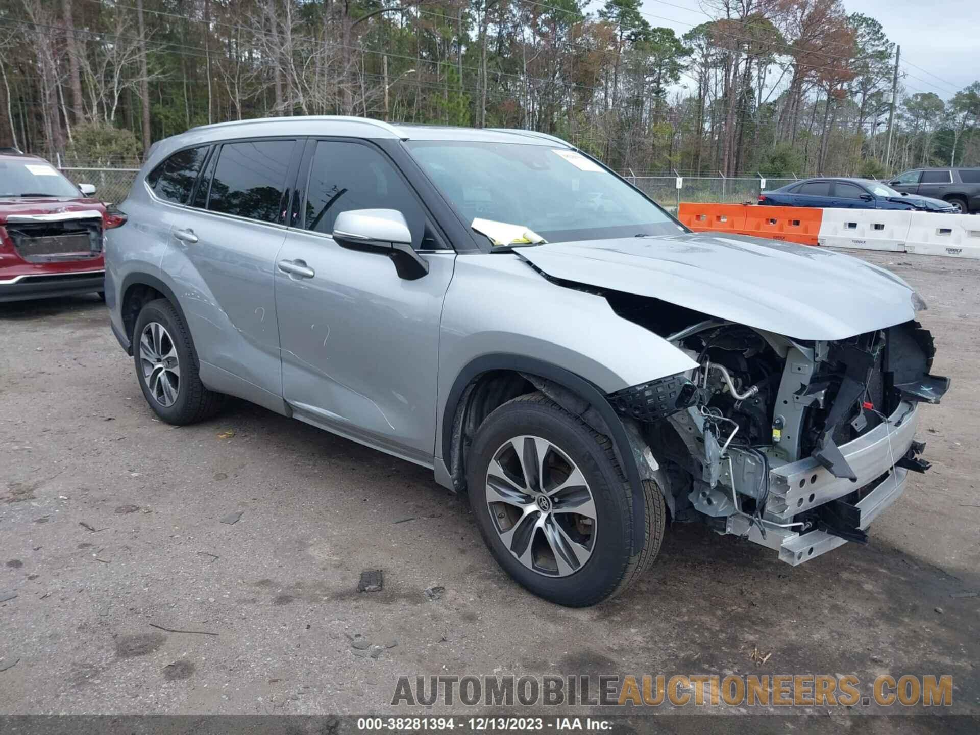 5TDGZRAH4MS519035 TOYOTA HIGHLANDER 2021