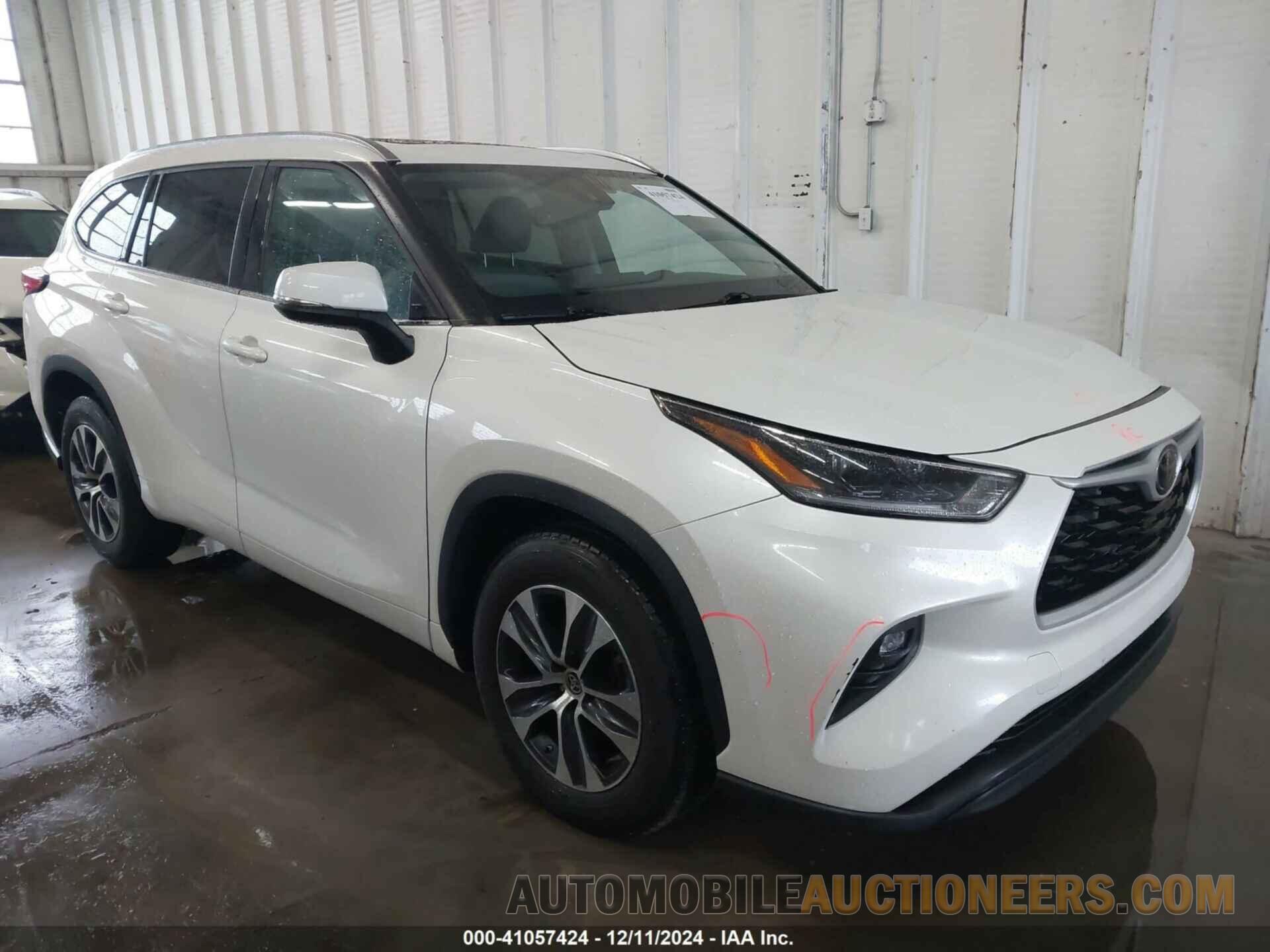 5TDGZRAH4MS529046 TOYOTA HIGHLANDER 2021