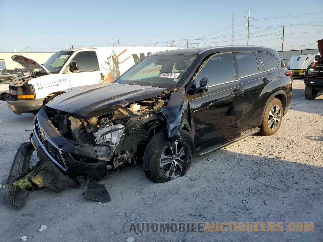 5TDGZRAH4MS533162 TOYOTA HIGHLANDER 2021