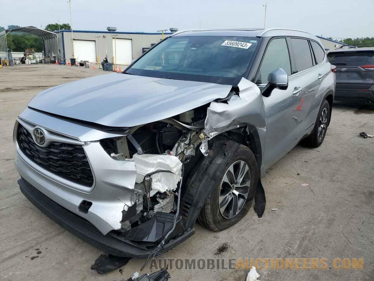 5TDGZRAH4NS125780 TOYOTA HIGHLANDER 2022