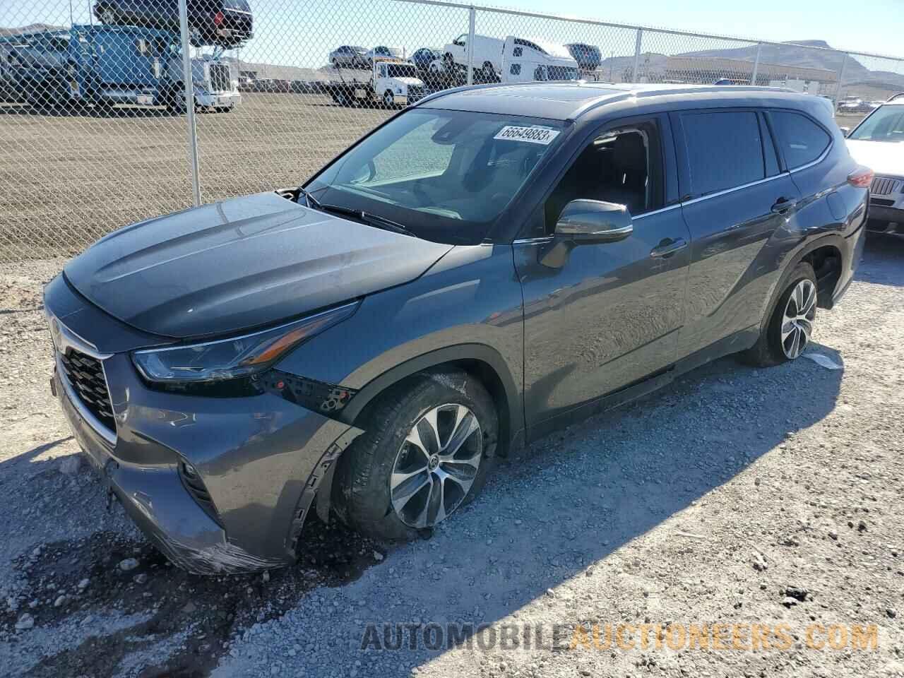 5TDGZRAH4NS552148 TOYOTA HIGHLANDER 2022