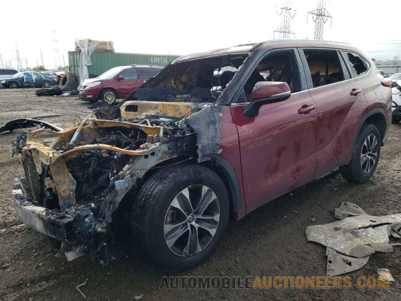 5TDGZRAH5LS007668 TOYOTA HIGHLANDER 2020