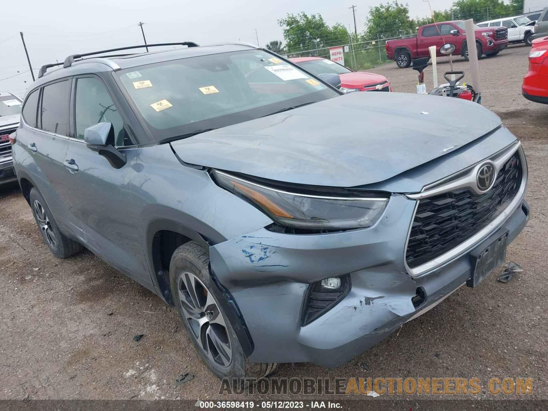 5TDGZRAH5MS033477 TOYOTA HIGHLANDER 2021