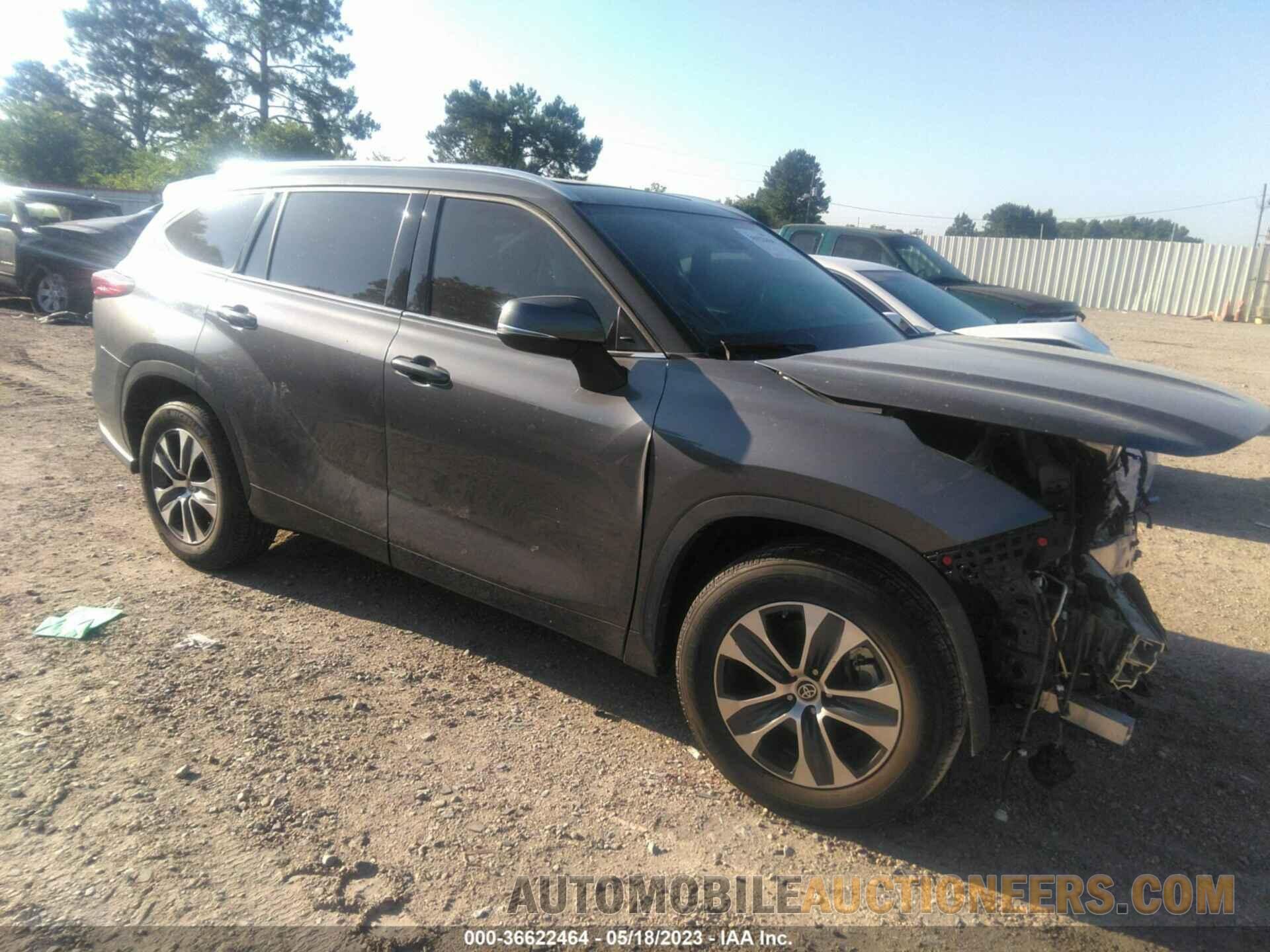 5TDGZRAH5MS067631 TOYOTA HIGHLANDER 2021