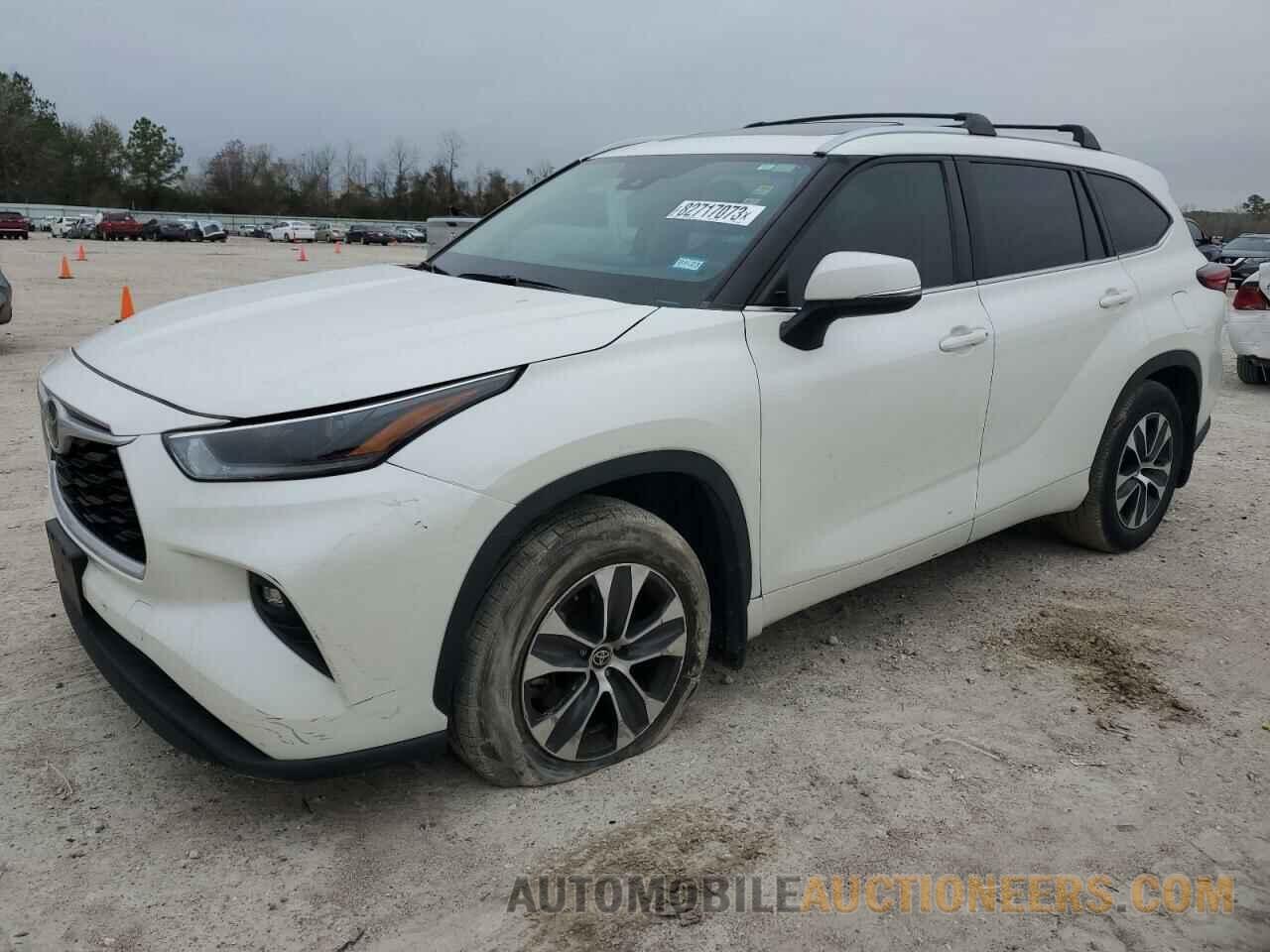 5TDGZRAH5MS514359 TOYOTA HIGHLANDER 2021