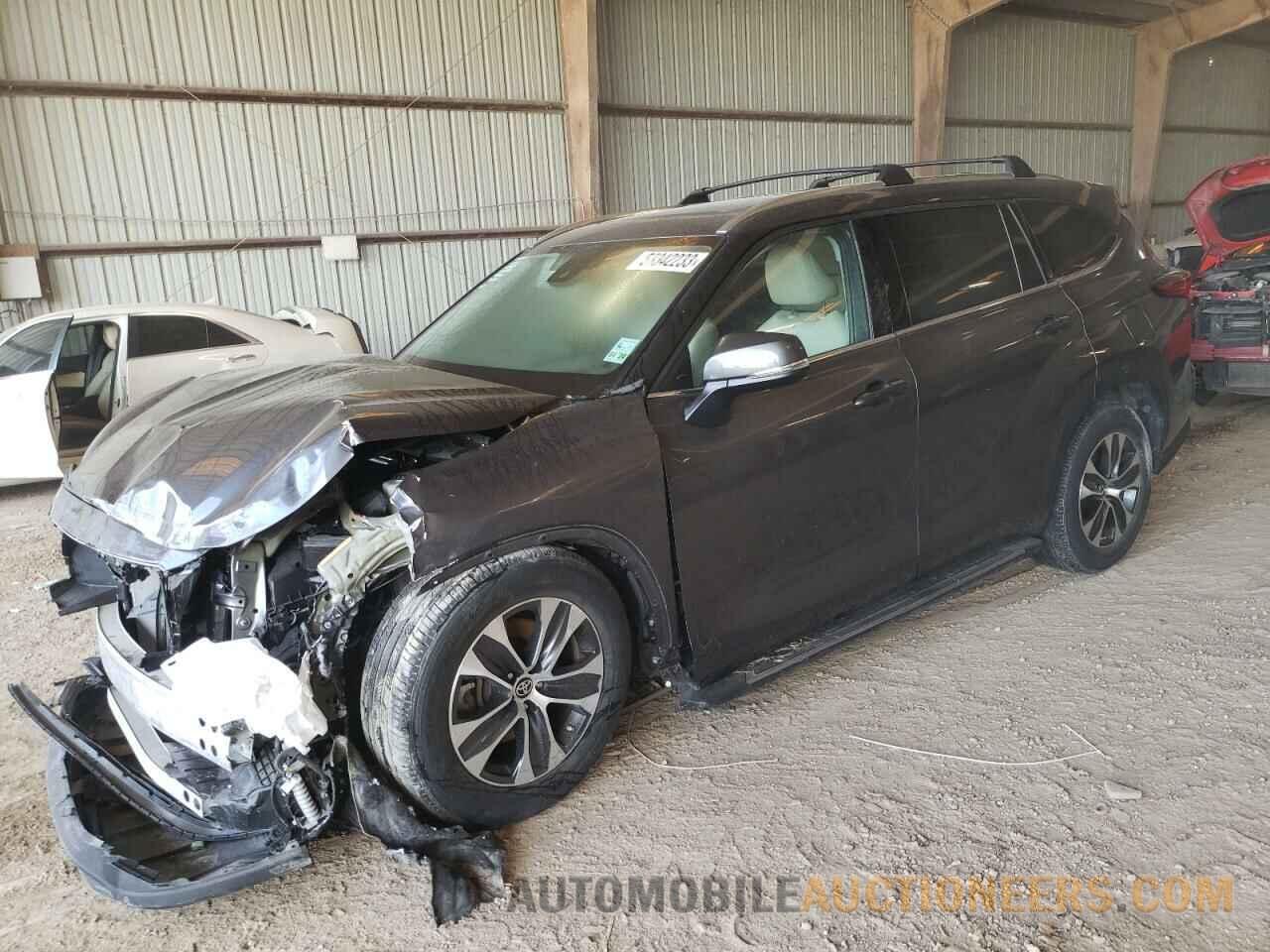 5TDGZRAH5MS524261 TOYOTA HIGHLANDER 2021