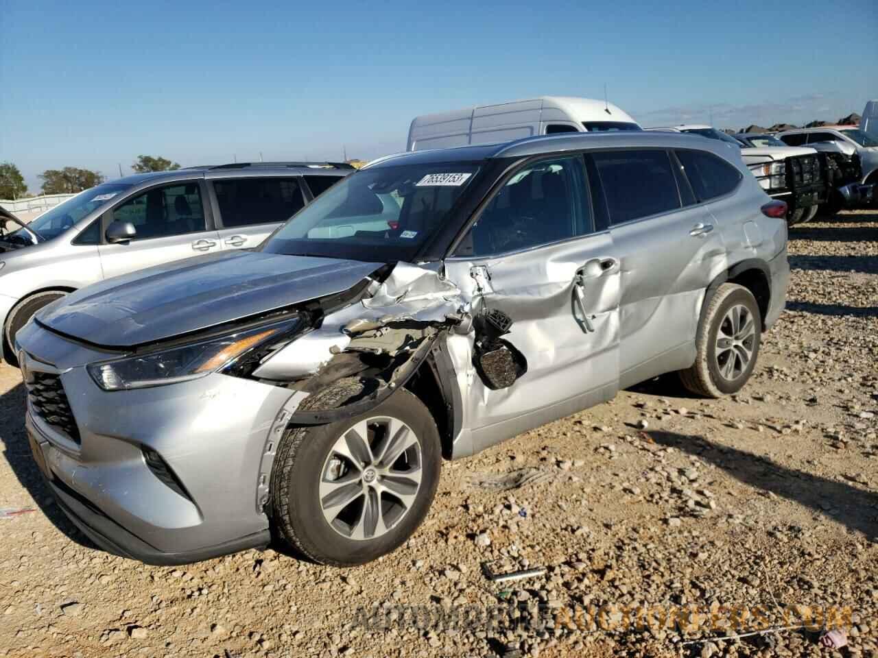 5TDGZRAH5MS531324 TOYOTA HIGHLANDER 2021