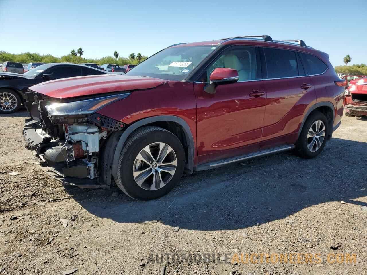 5TDGZRAH5MS537351 TOYOTA HIGHLANDER 2021