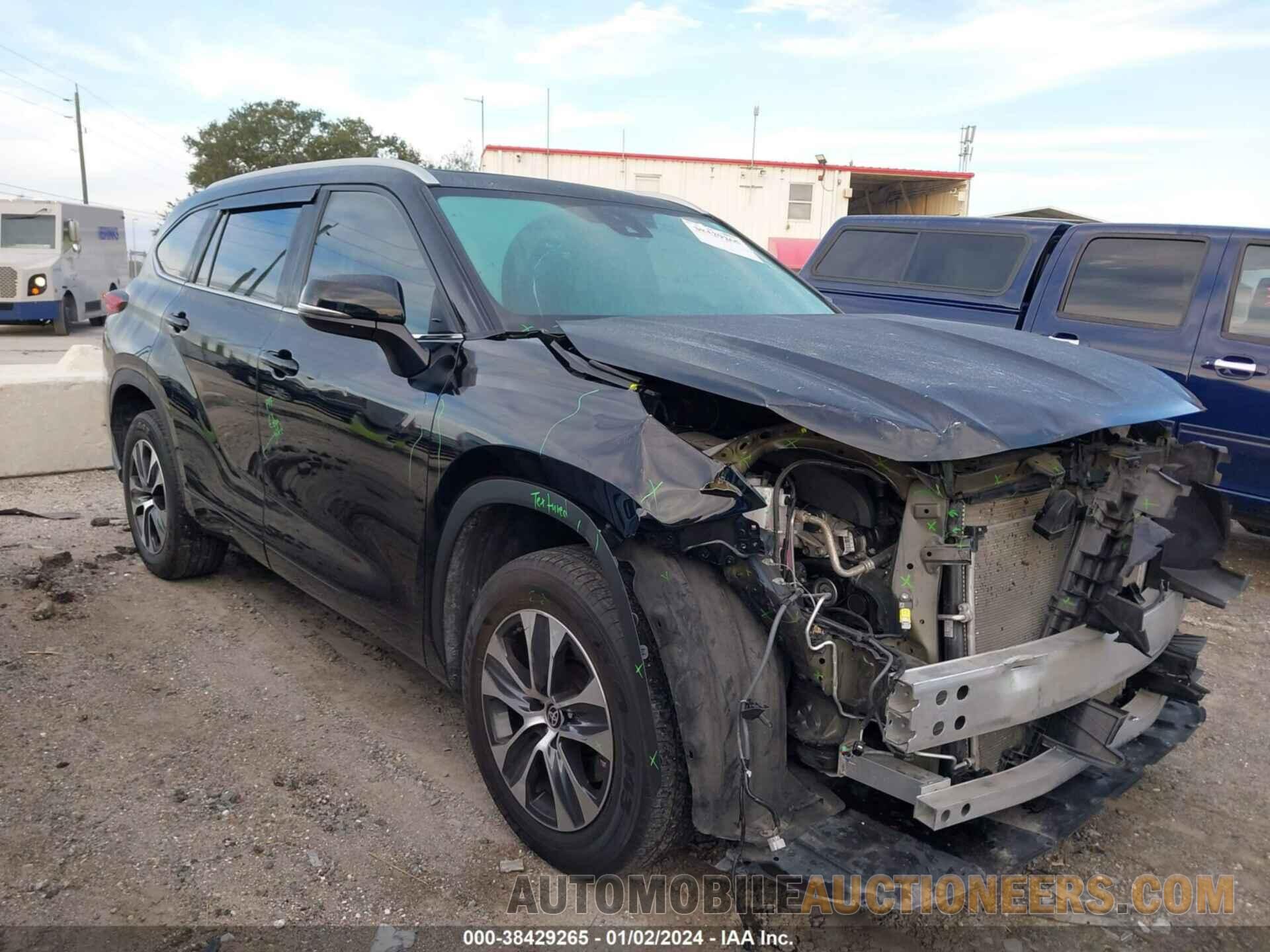 5TDGZRAH5NS137890 TOYOTA HIGHLANDER 2022