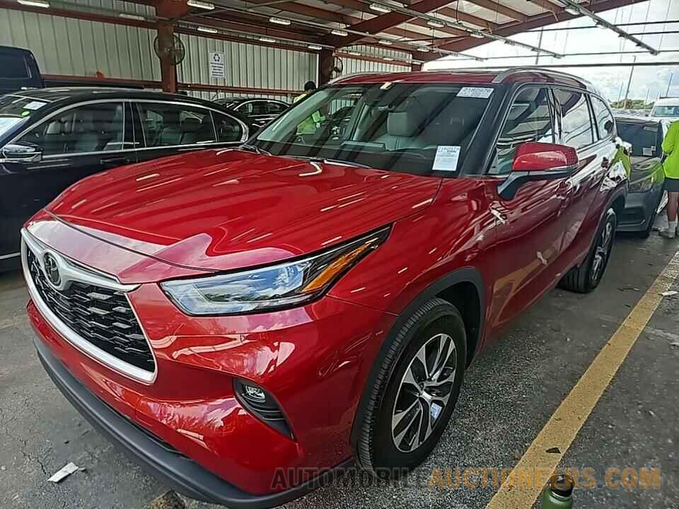 5TDGZRAH5NS552112 Toyota Highlander 2022