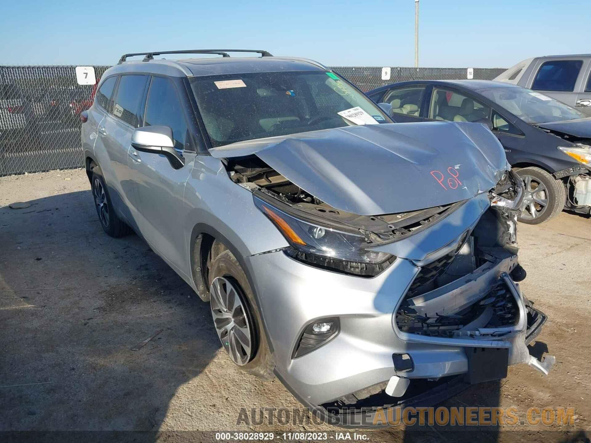 5TDGZRAH5NS555673 TOYOTA HIGHLANDER 2022