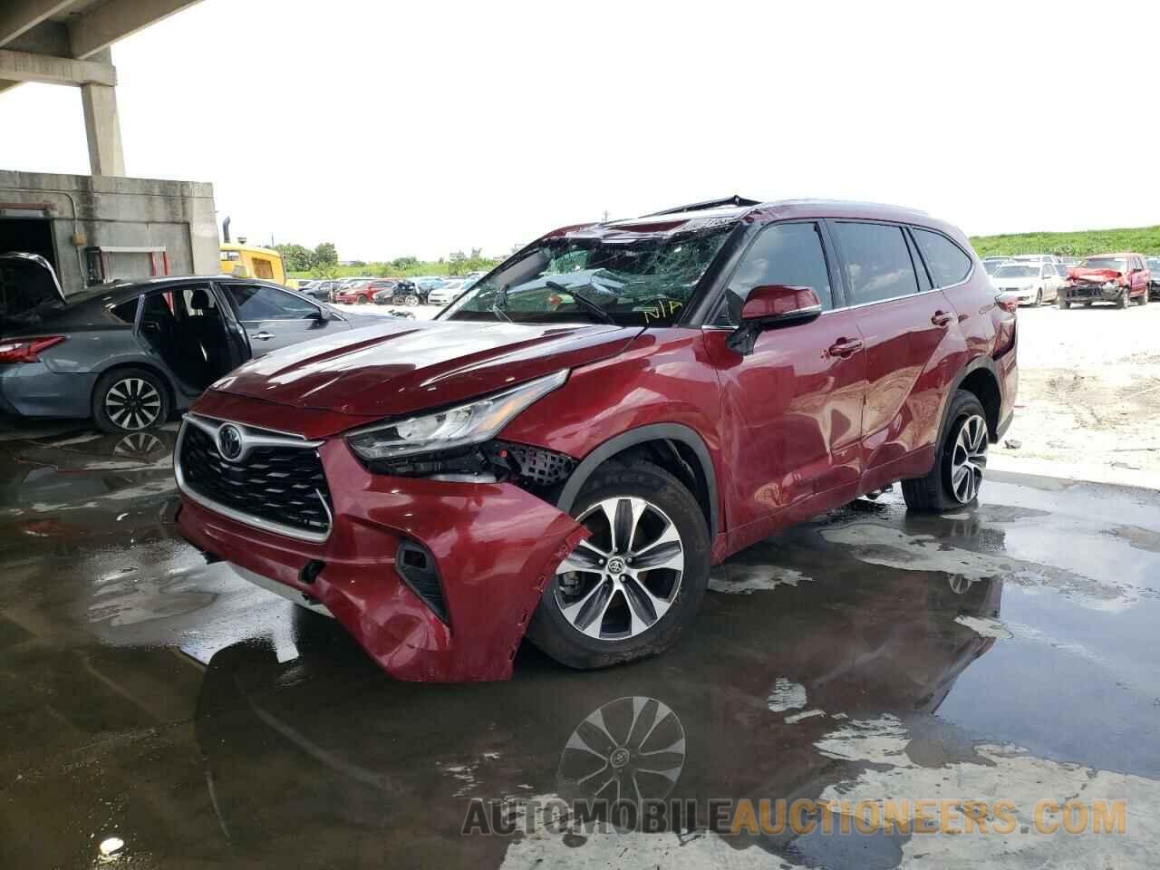 5TDGZRAH6LS008070 TOYOTA HIGHLANDER 2020