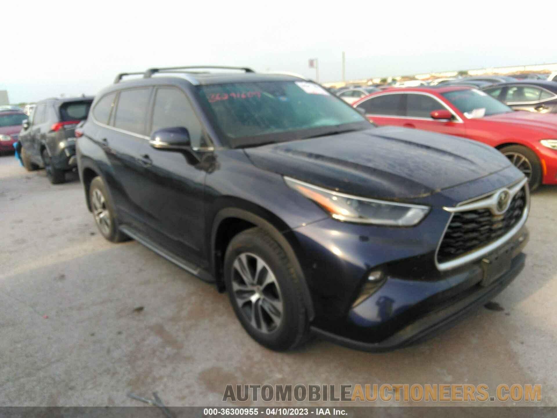 5TDGZRAH6MS031799 TOYOTA HIGHLANDER 2021