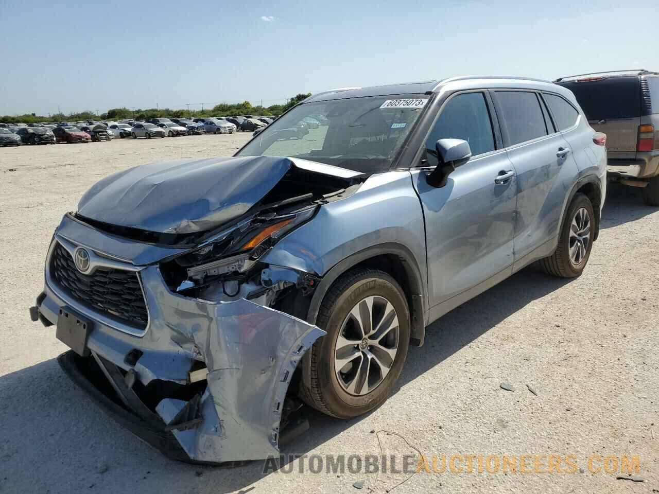 5TDGZRAH6MS037473 TOYOTA HIGHLANDER 2021