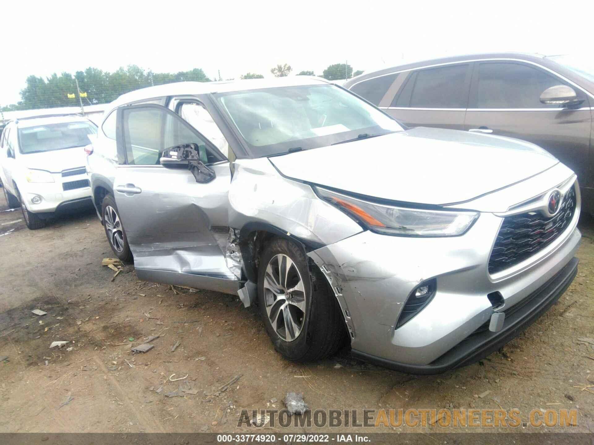 5TDGZRAH6MS050269 TOYOTA HIGHLANDER 2021