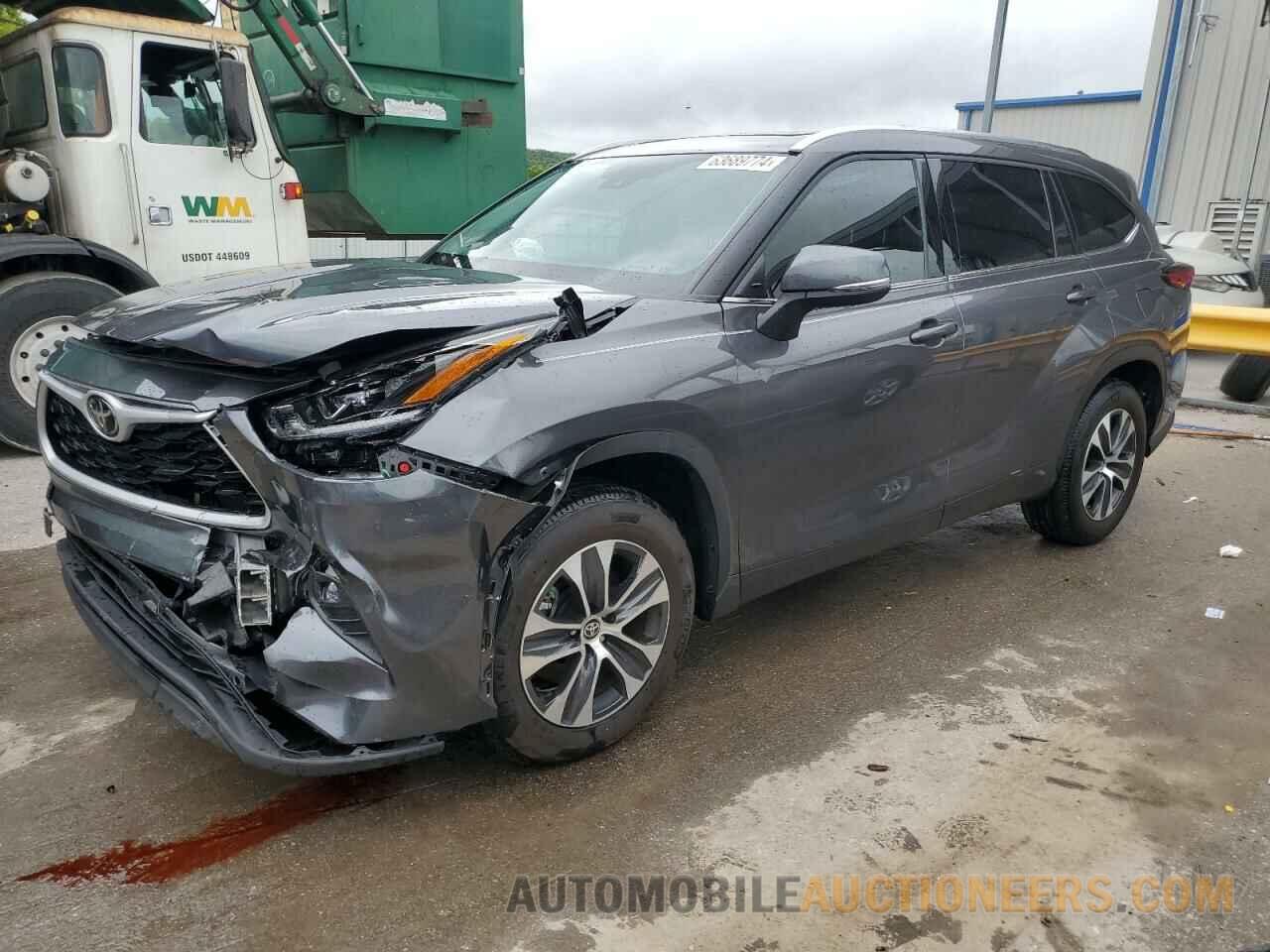 5TDGZRAH6MS077830 TOYOTA HIGHLANDER 2021