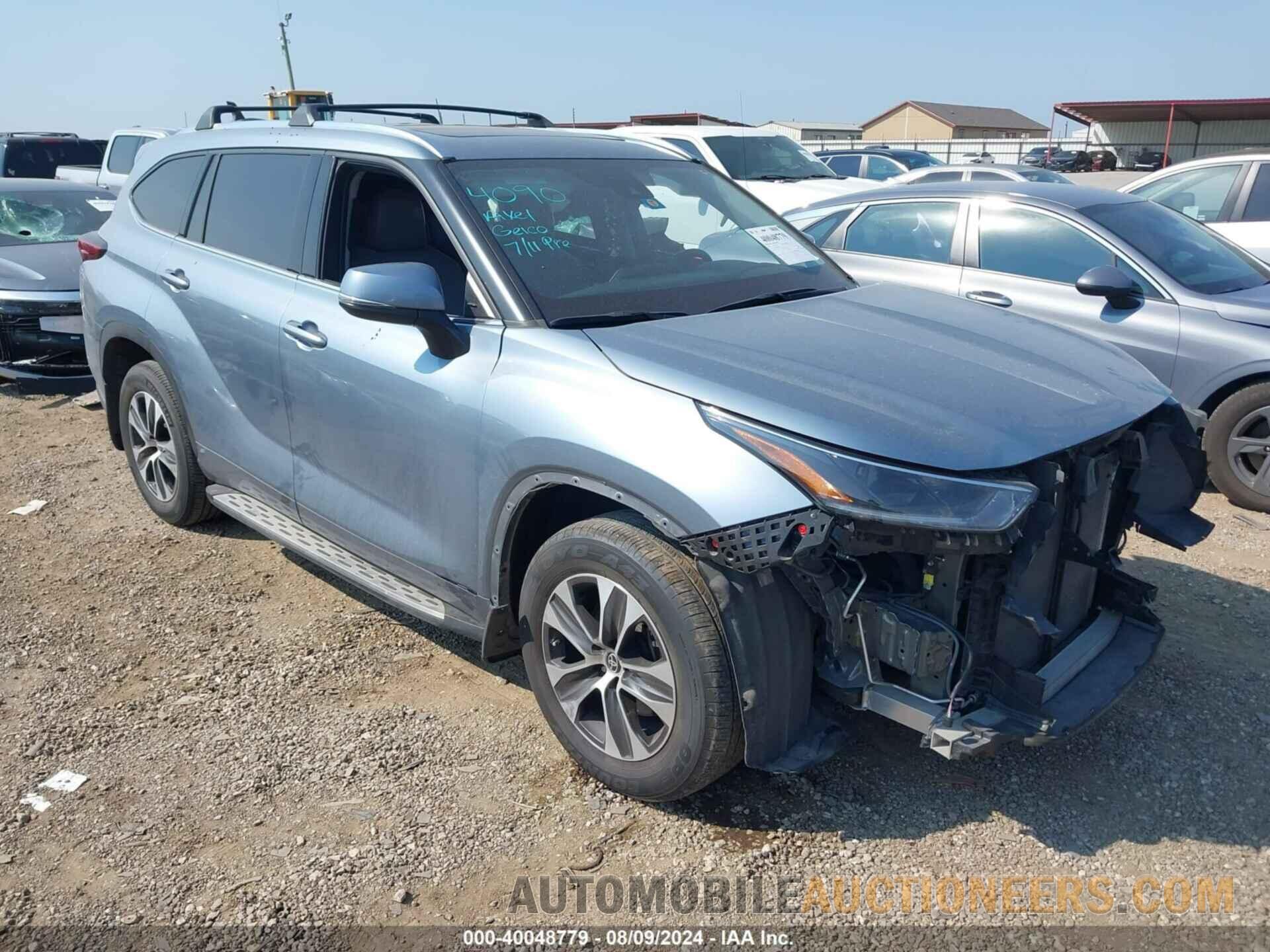 5TDGZRAH6MS084518 TOYOTA HIGHLANDER 2021