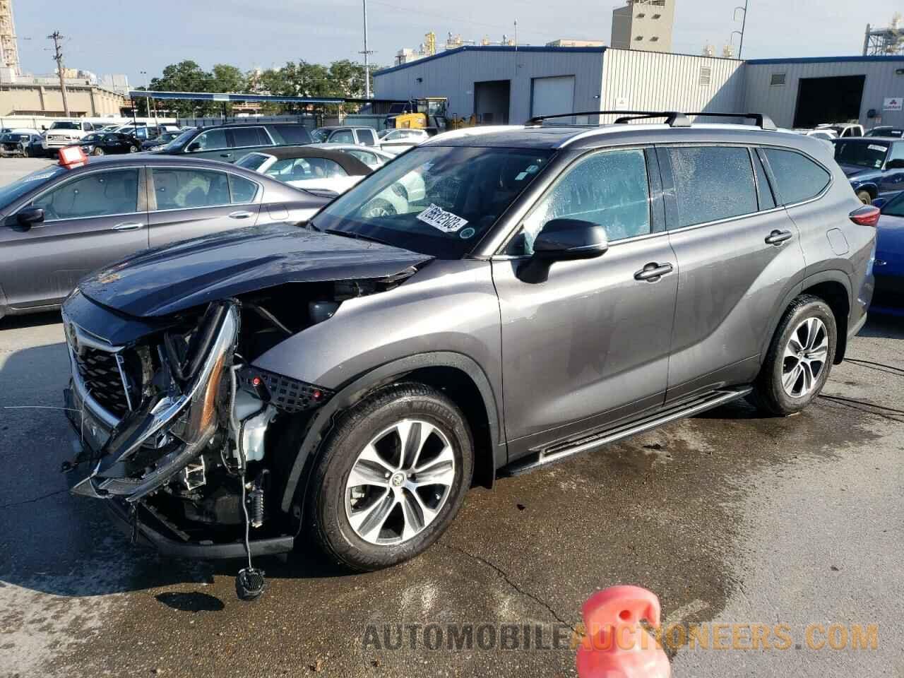 5TDGZRAH6MS518954 TOYOTA HIGHLANDER 2021