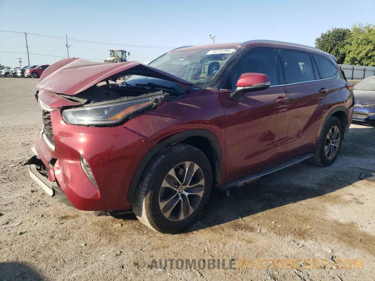 5TDGZRAH6MS522793 TOYOTA HIGHLANDER 2021