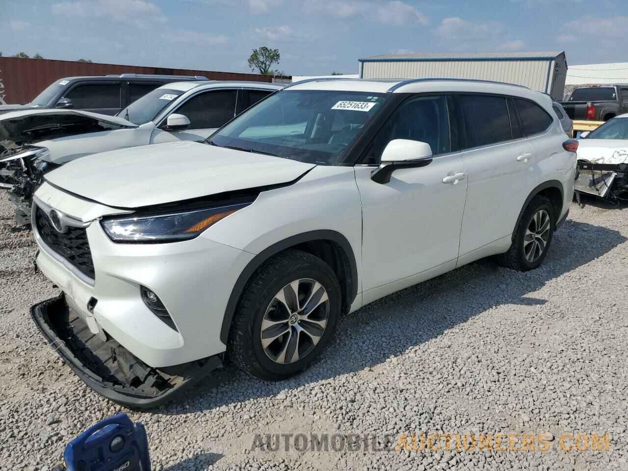 5TDGZRAH6MS529064 TOYOTA HIGHLANDER 2021