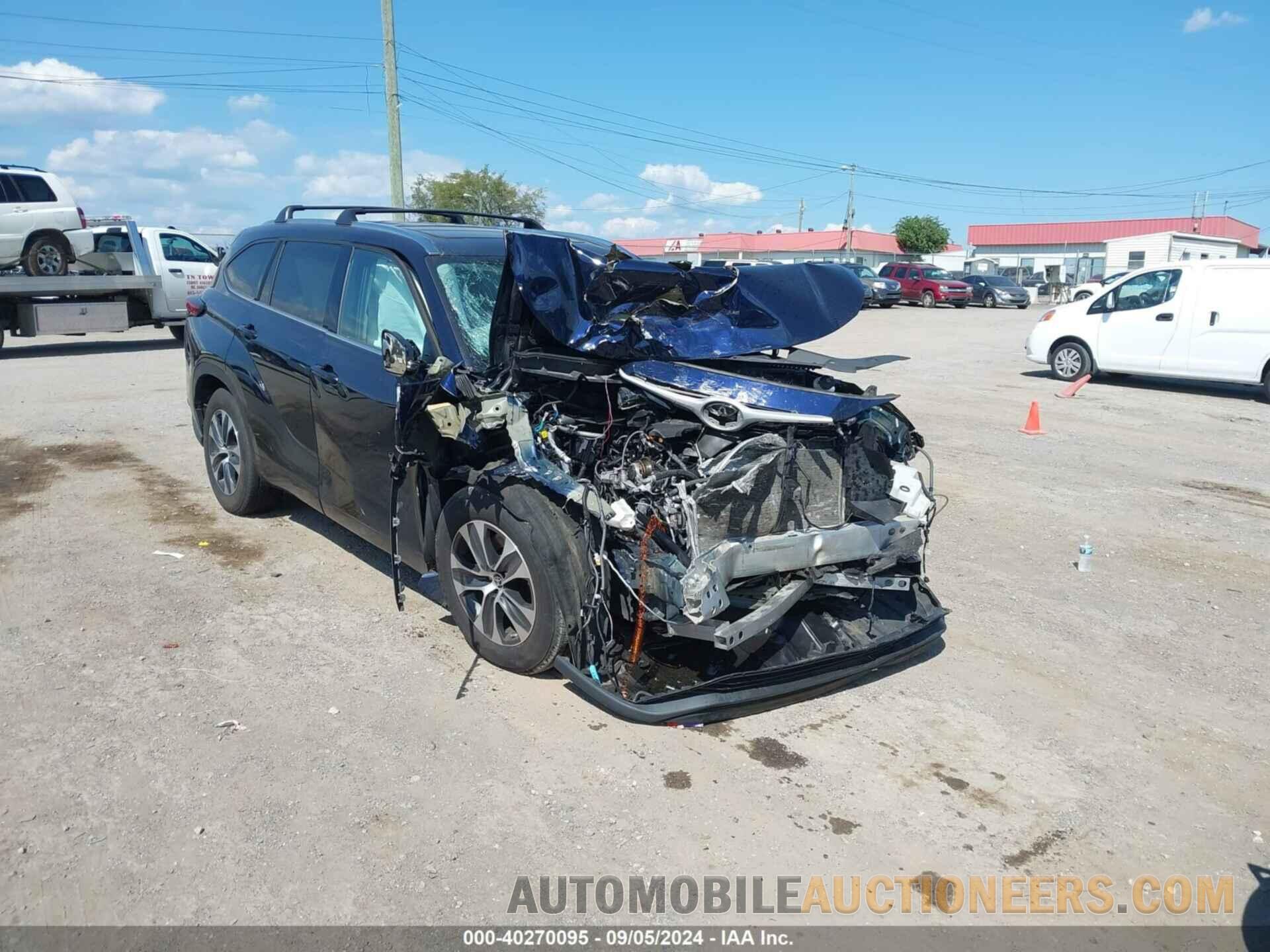 5TDGZRAH6MS530747 TOYOTA HIGHLANDER 2021