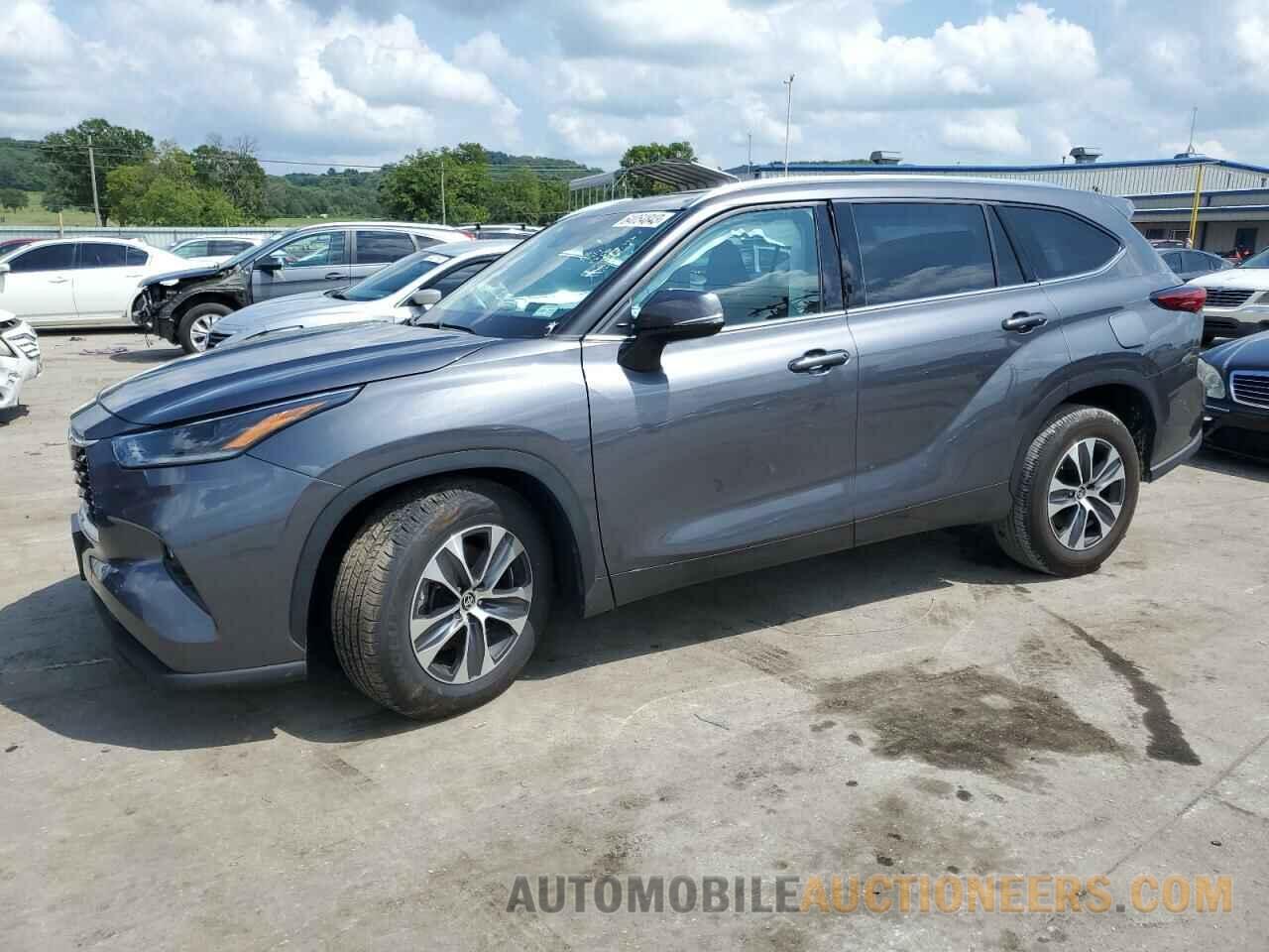 5TDGZRAH6MS531557 TOYOTA HIGHLANDER 2021