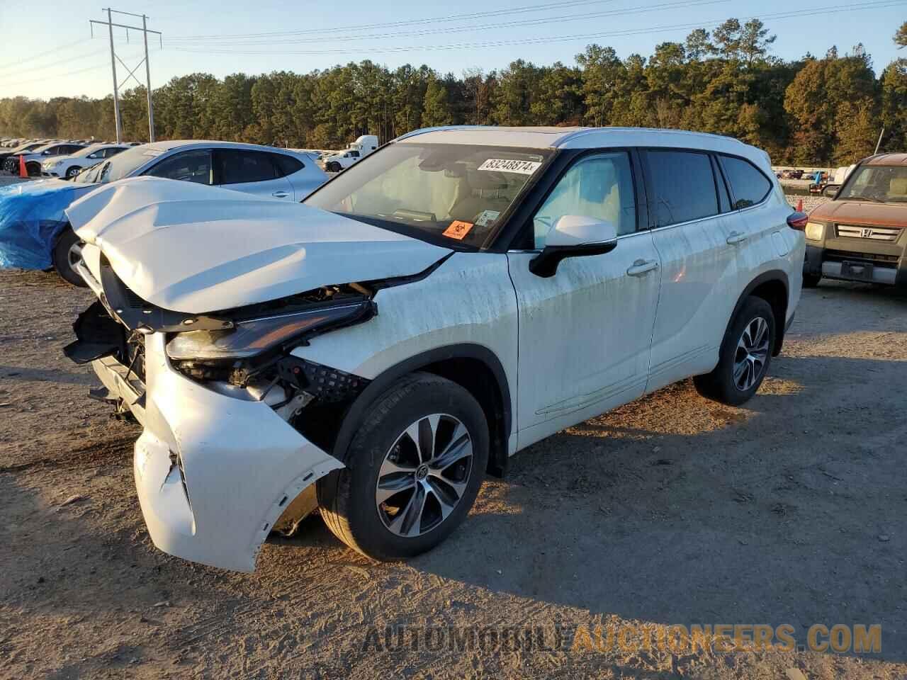 5TDGZRAH6MS532367 TOYOTA HIGHLANDER 2021