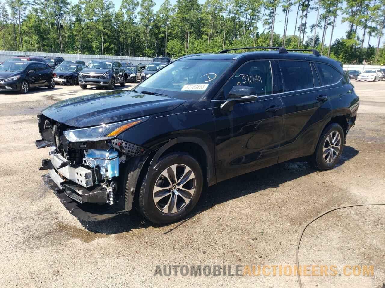 5TDGZRAH6MS535852 TOYOTA HIGHLANDER 2021