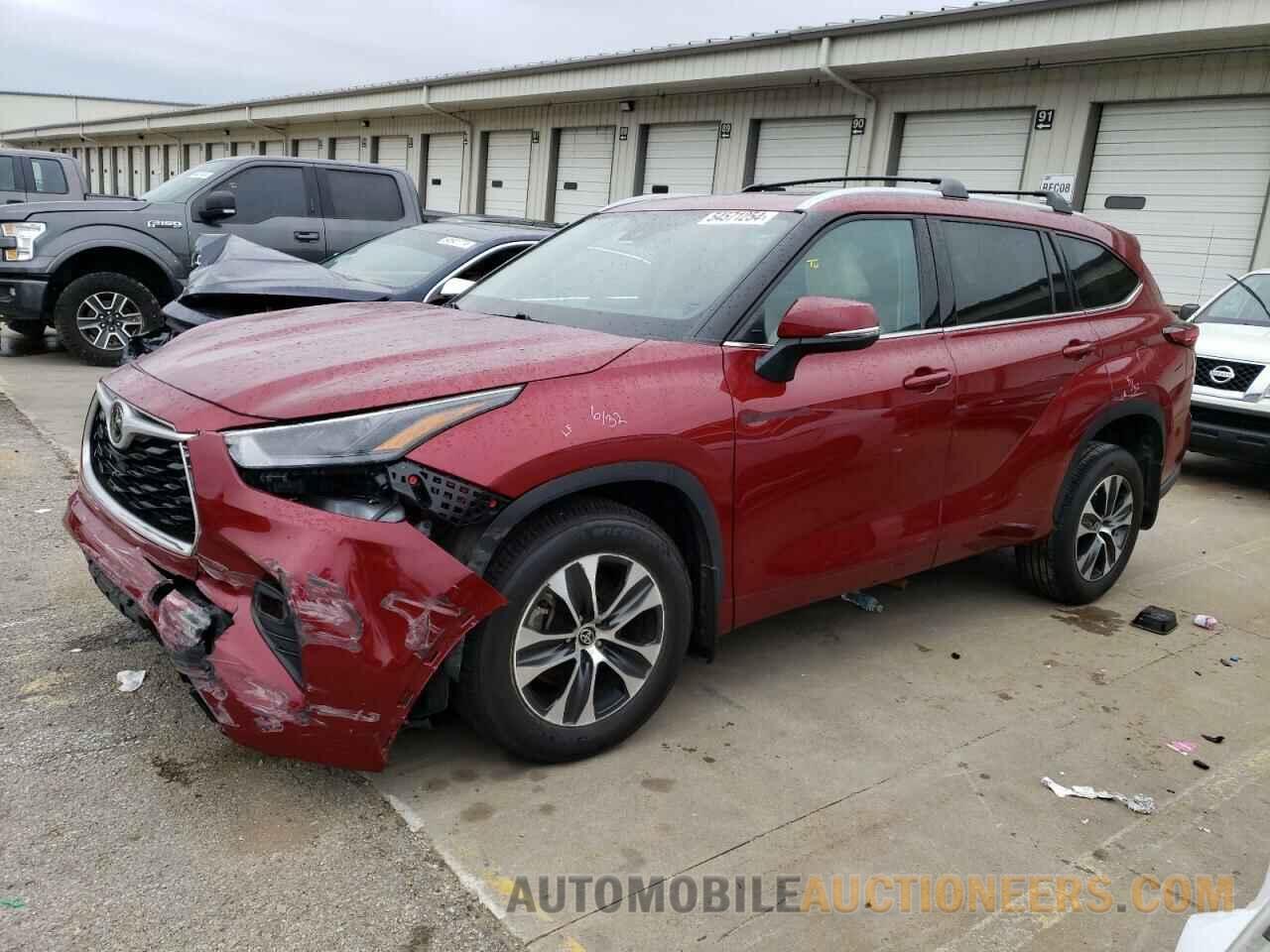 5TDGZRAH6NS541507 TOYOTA HIGHLANDER 2022