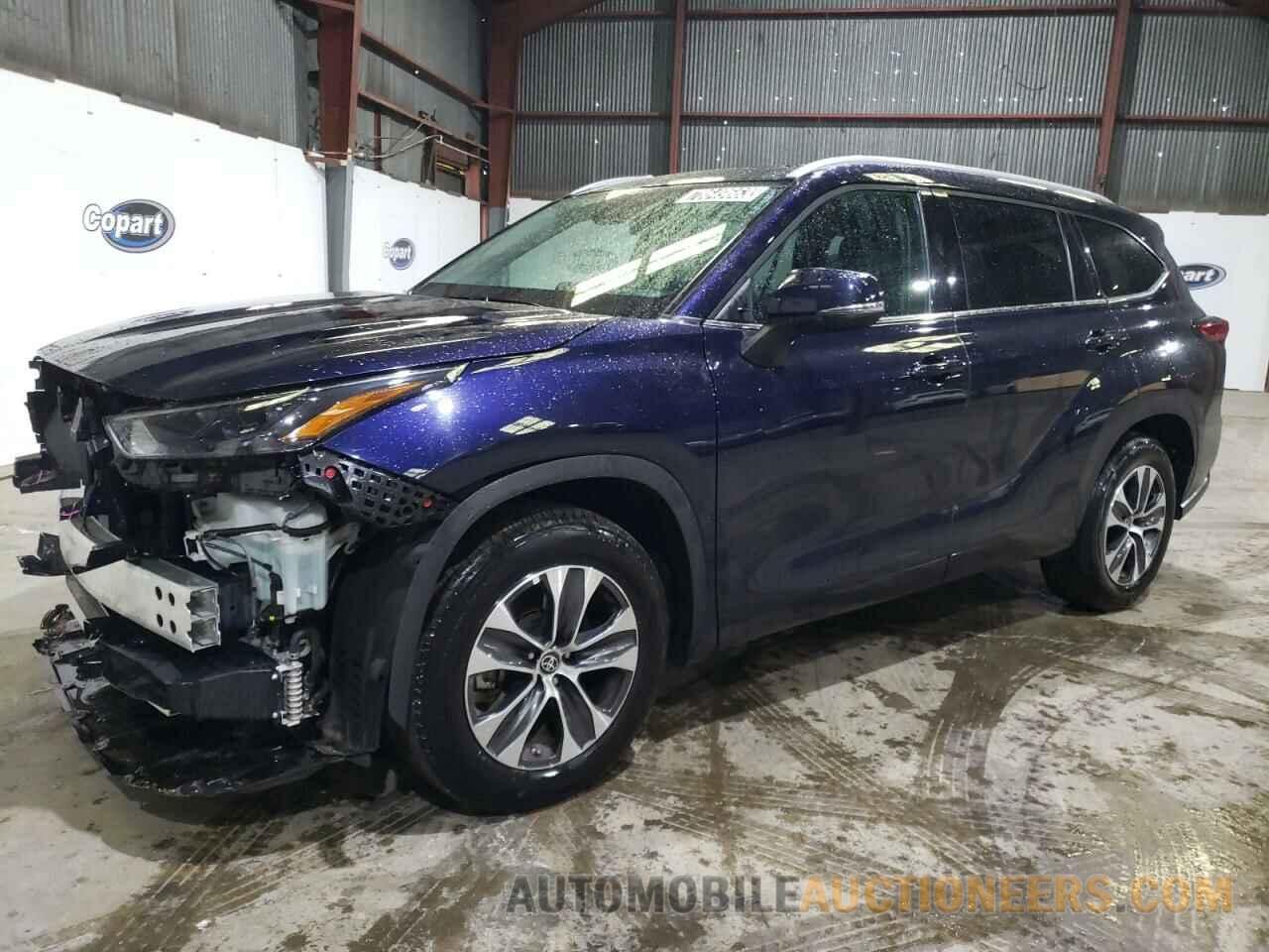 5TDGZRAH6NS548831 TOYOTA HIGHLANDER 2022