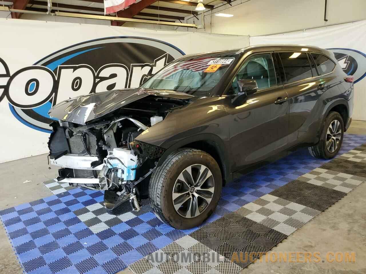 5TDGZRAH6NS551339 TOYOTA HIGHLANDER 2022