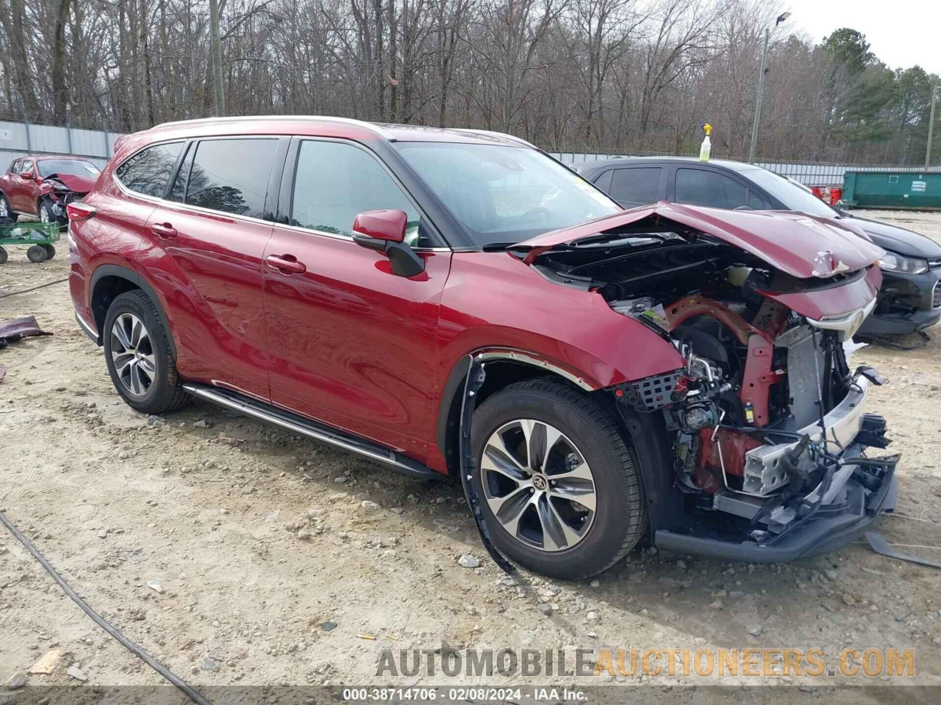 5TDGZRAH6NS551762 TOYOTA HIGHLANDER 2022