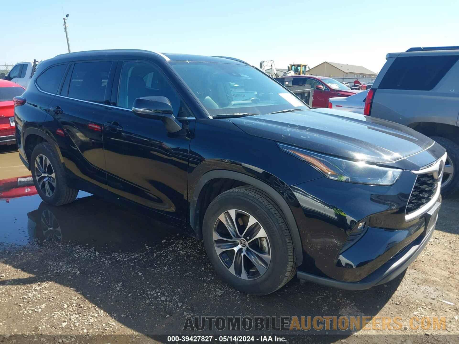 5TDGZRAH6NS554516 TOYOTA HIGHLANDER 2022