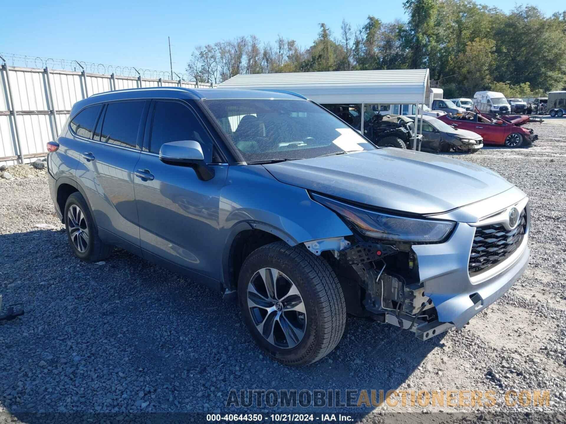 5TDGZRAH7MS034100 TOYOTA HIGHLANDER 2021