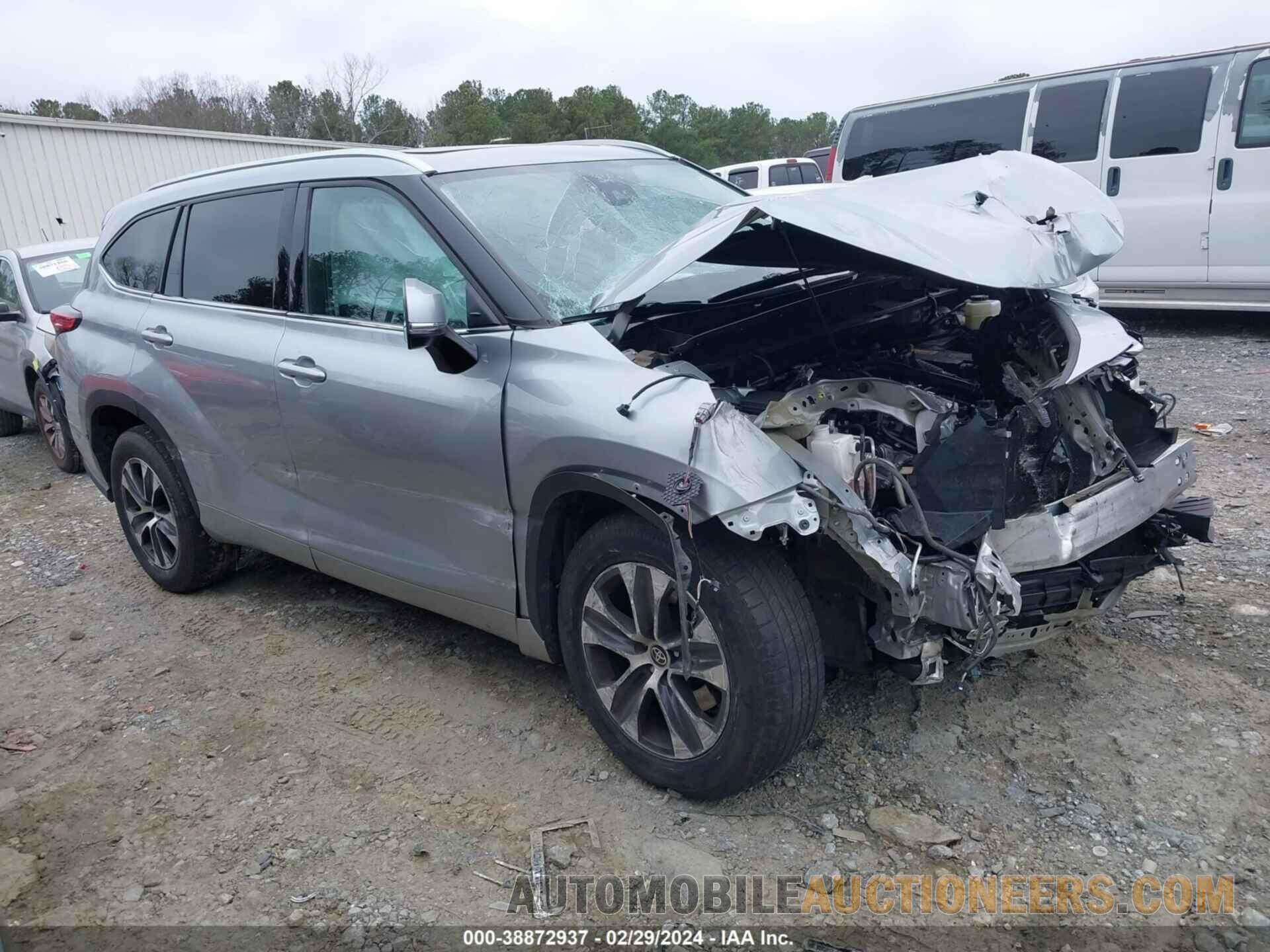 5TDGZRAH7MS037675 TOYOTA HIGHLANDER 2021