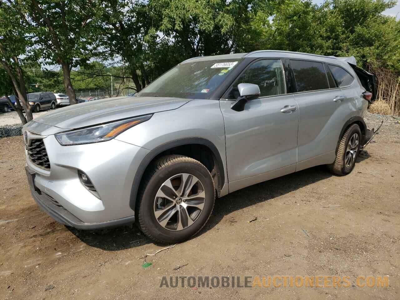 5TDGZRAH7MS037918 TOYOTA HIGHLANDER 2021