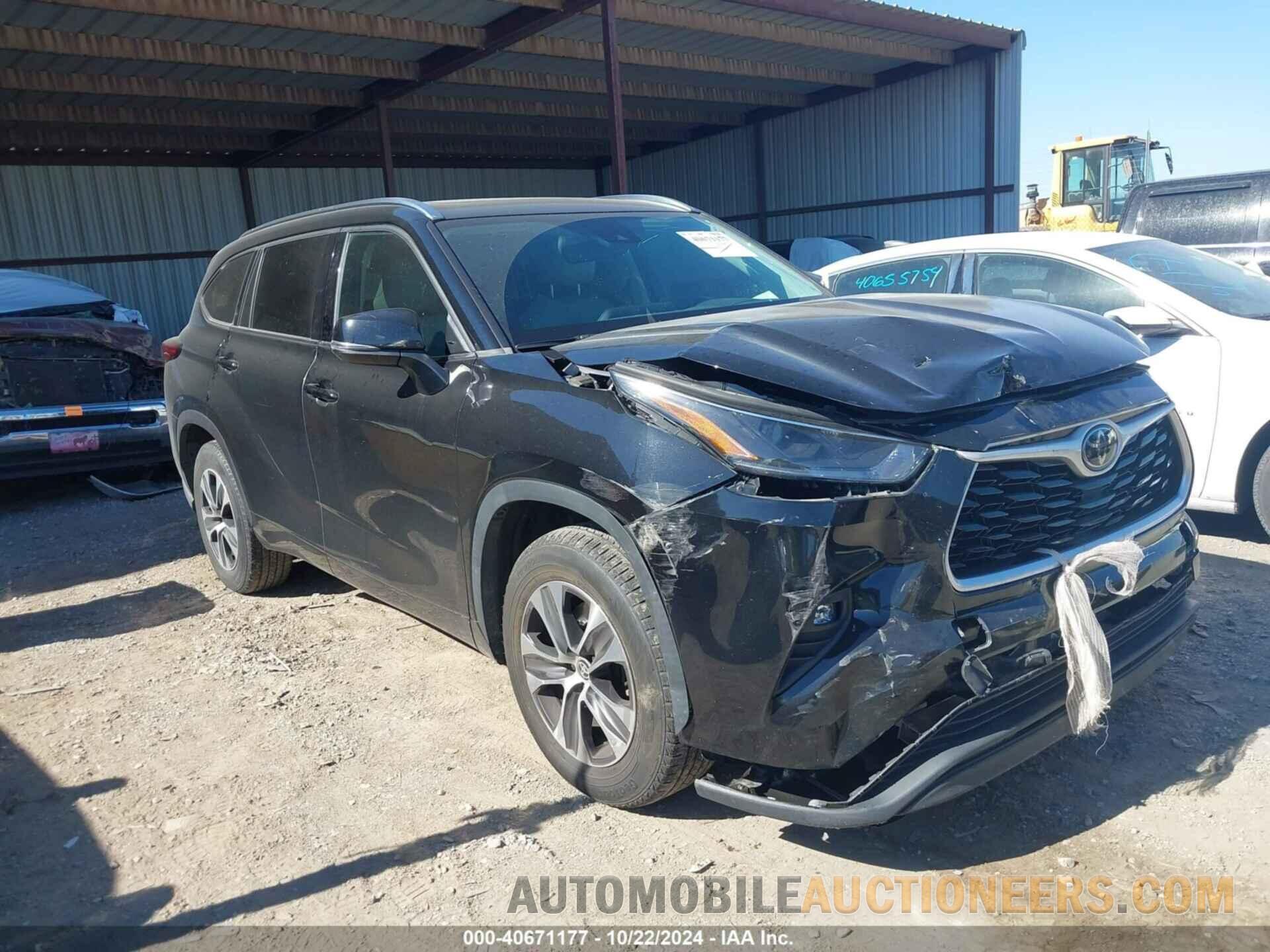 5TDGZRAH7MS040267 TOYOTA HIGHLANDER 2021