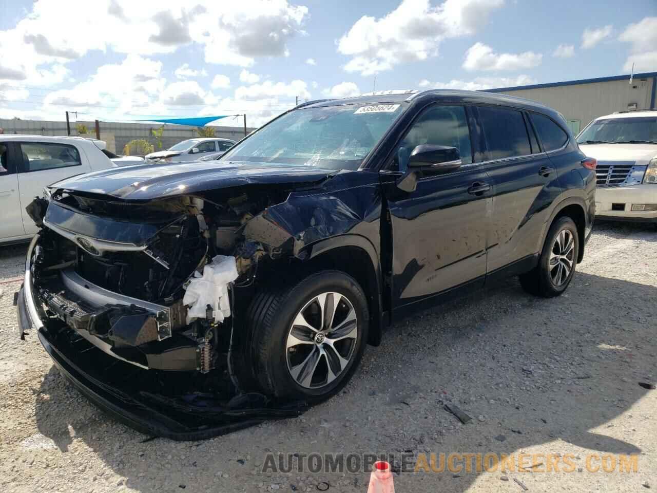 5TDGZRAH7MS057506 TOYOTA HIGHLANDER 2021