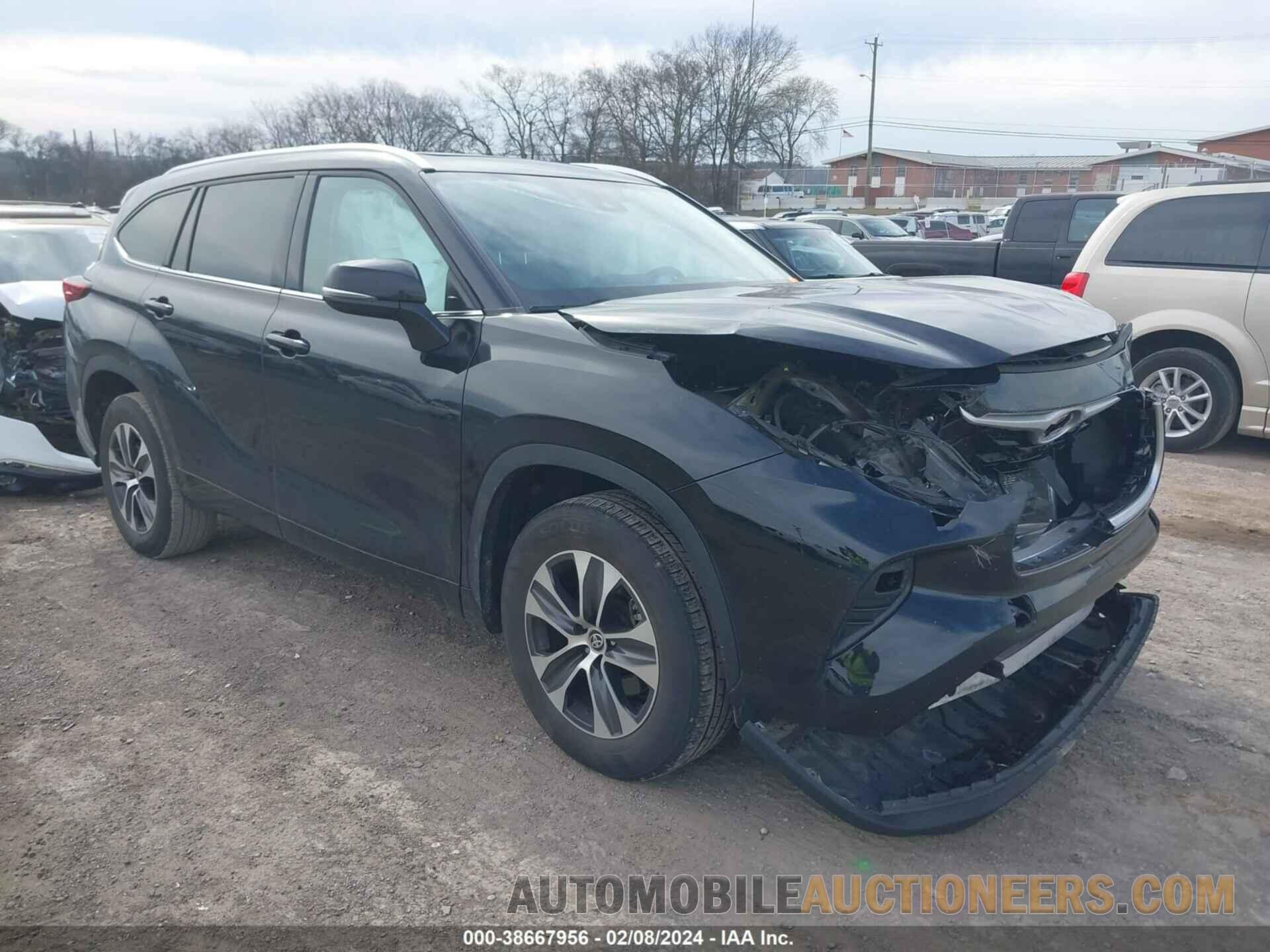 5TDGZRAH7MS057988 TOYOTA HIGHLANDER 2021