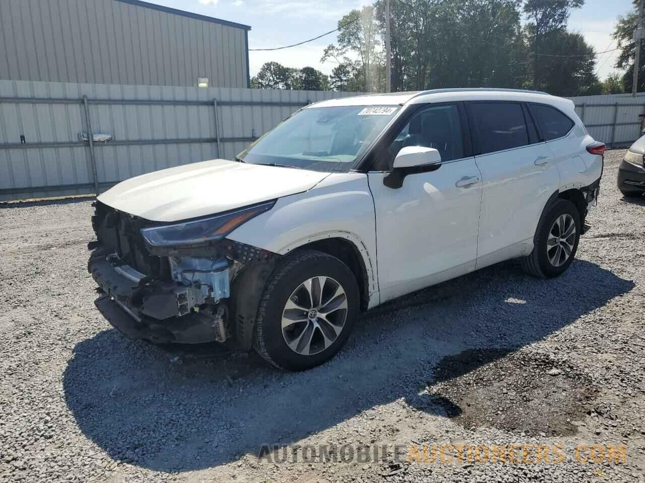 5TDGZRAH7MS077156 TOYOTA HIGHLANDER 2021