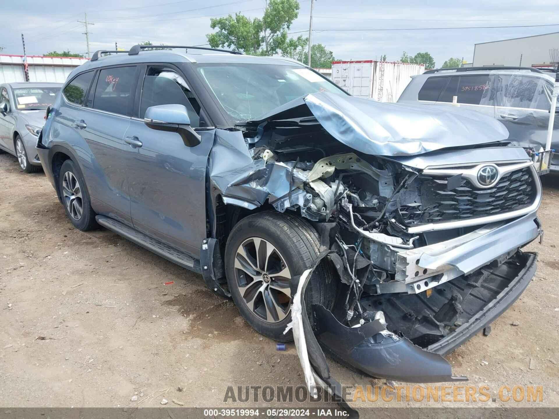 5TDGZRAH7MS083913 TOYOTA HIGHLANDER 2021